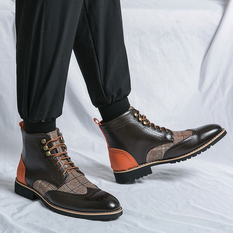 Fashionable Outdoor Combat Boo - Mens Fashion Combat Boots 评论和价格
