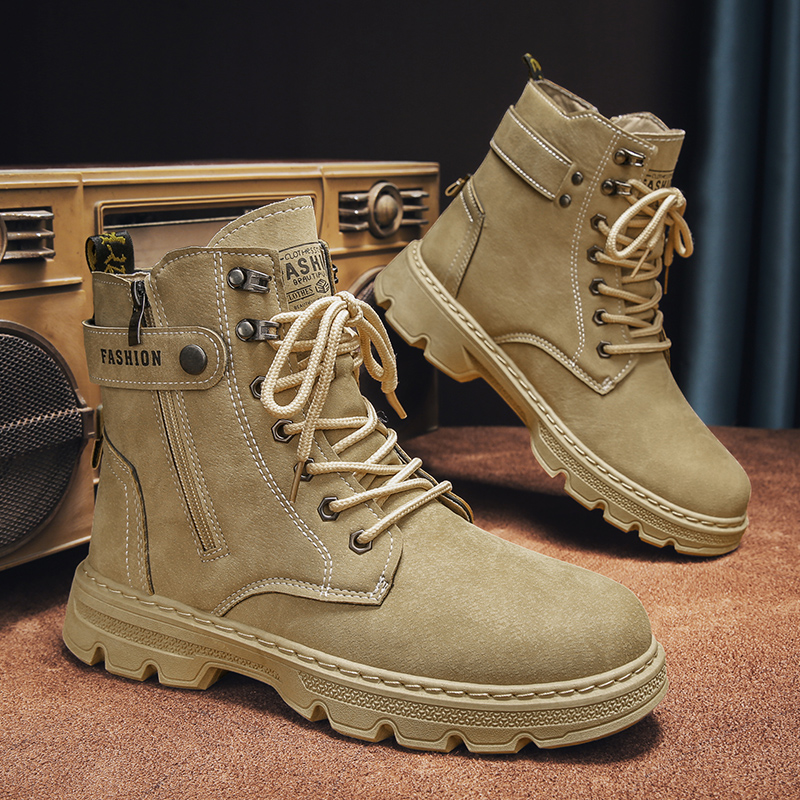 Mens Shoes Fashion Security Bo - Mens Fashion Combat Boots 评论和价格