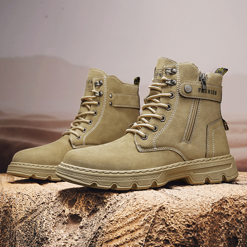 Mens Shoes Fashion Security Bo - Mens Fashion Combat Boots 评论和价格