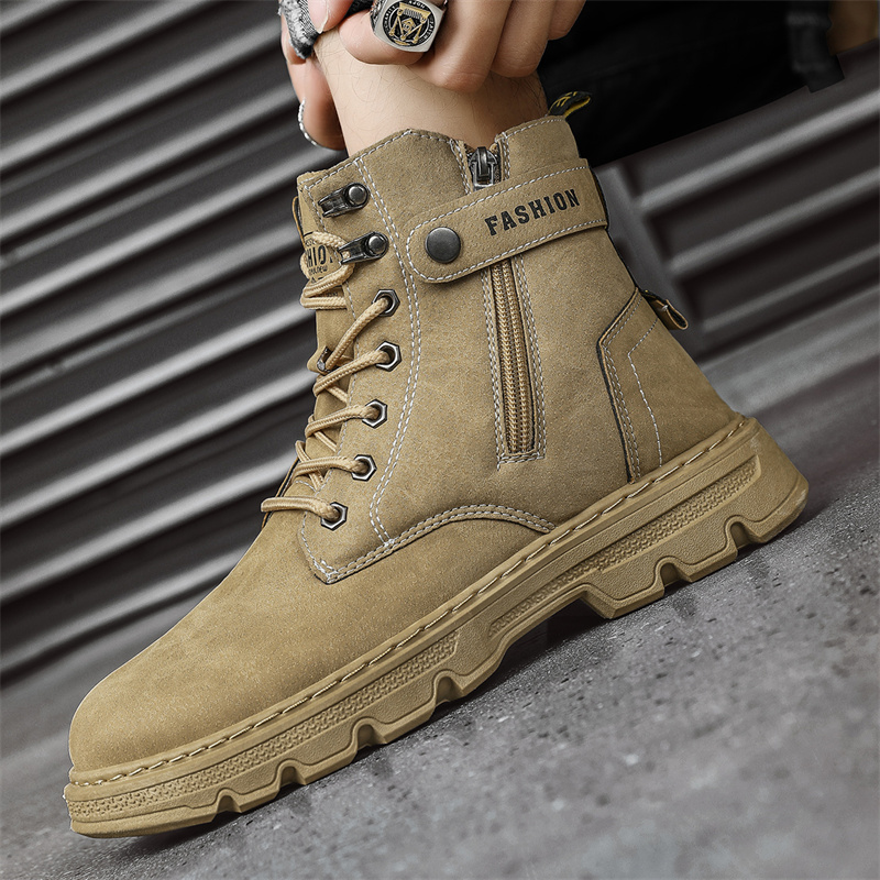 Mens Shoes Fashion Security Bo - Mens Fashion Combat Boots 评论和价格